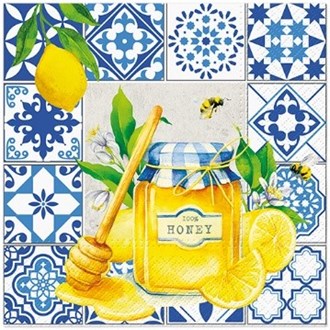Citrus and Honey Luncheon napkins